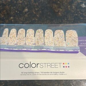 Color Street Gilded Gold Party Nail Strips